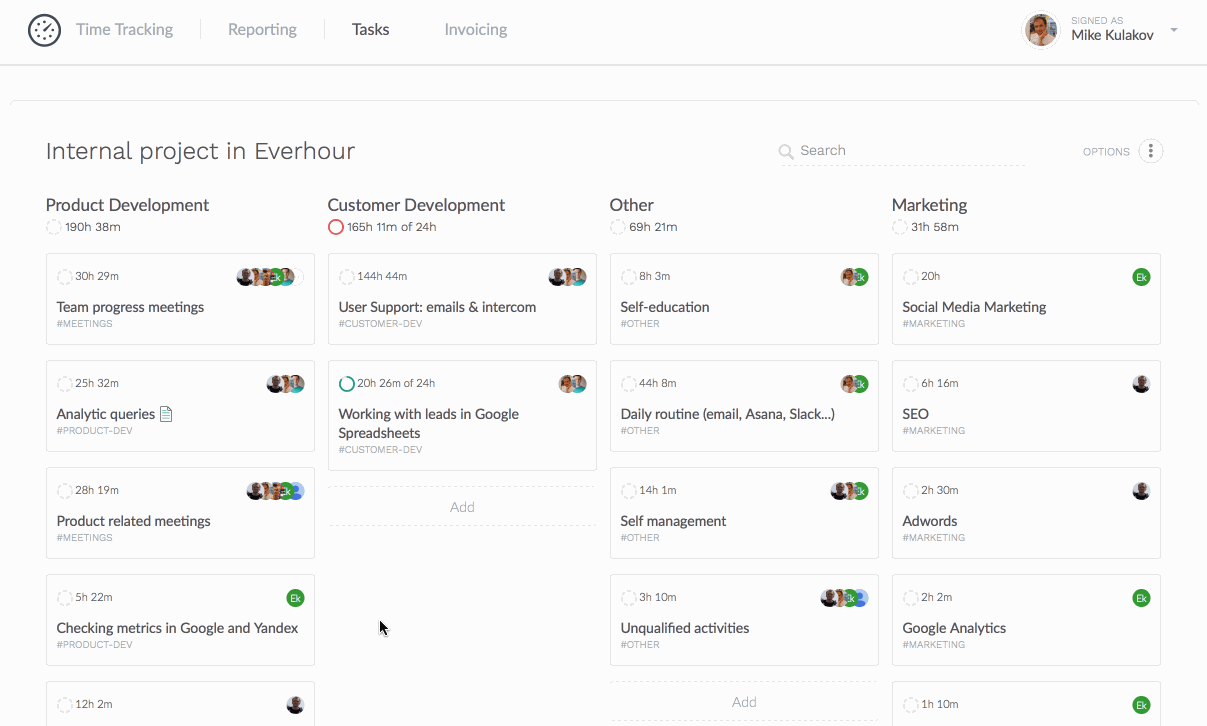 everhour vs timecamp