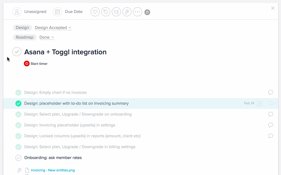 troubleshoot toggl any.do integration