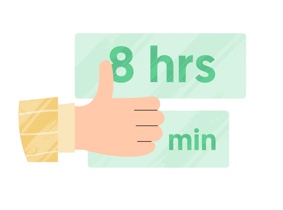 Time approval icon