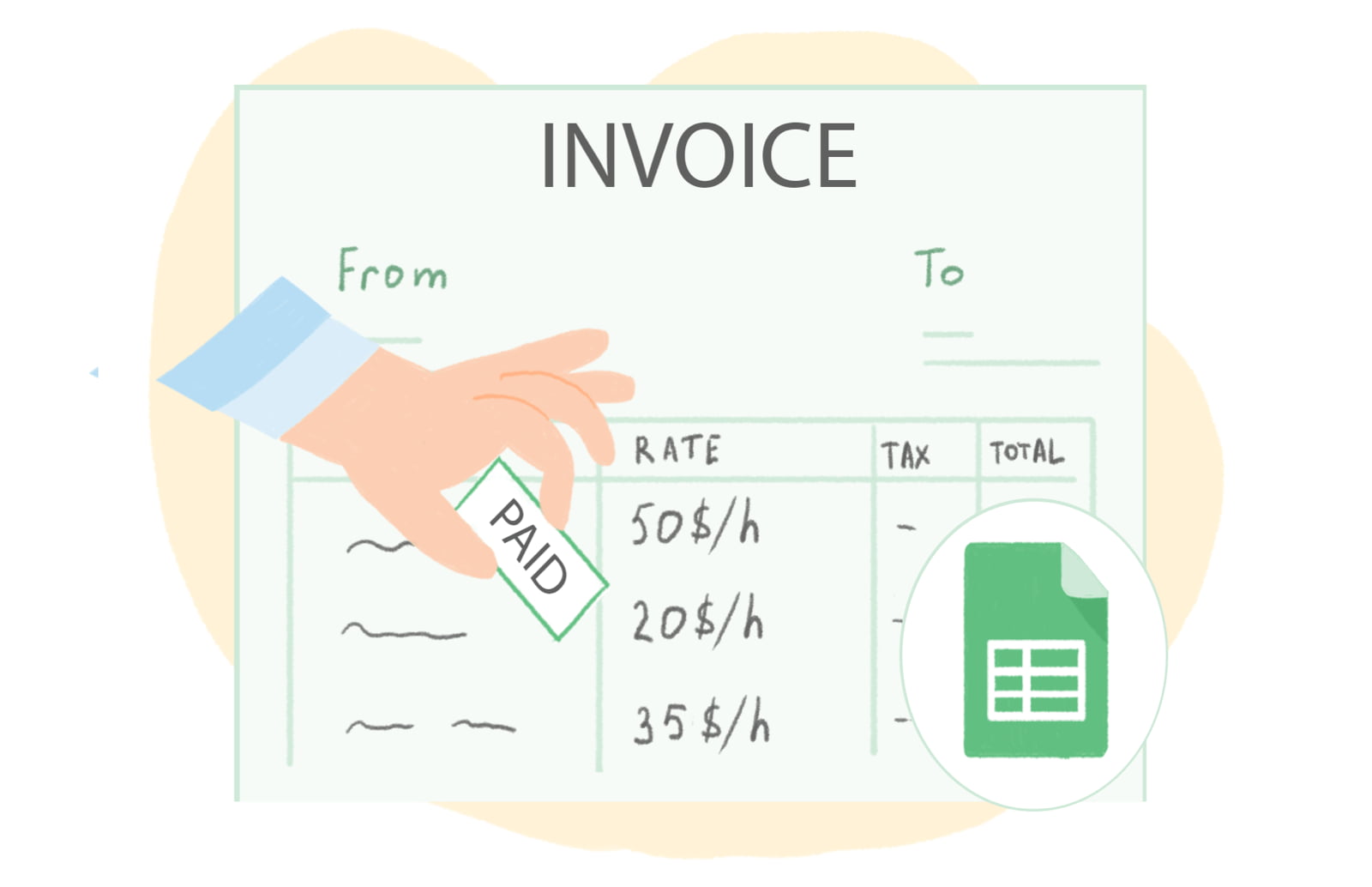 free invoice template for google docs by everhour 2022 update