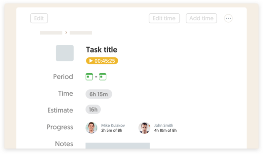 Works with subtasks