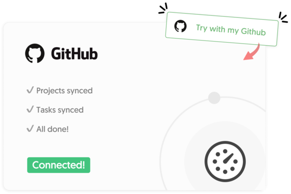 GitHub and Everhour integration