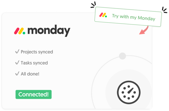 Monday and Everhour integration