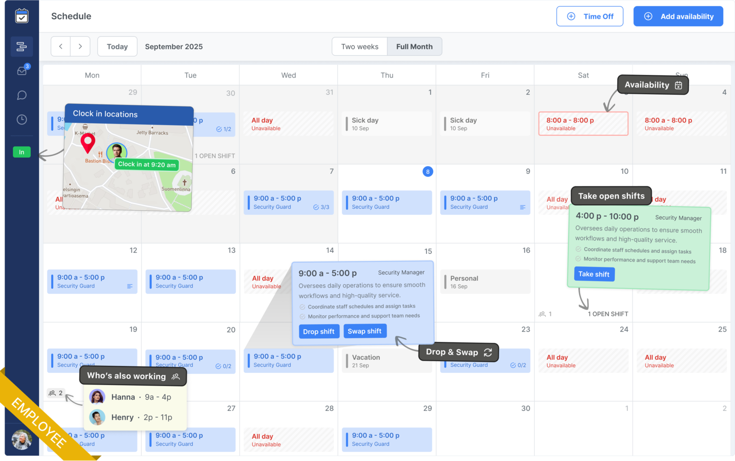 Security Scheduling Software Guard