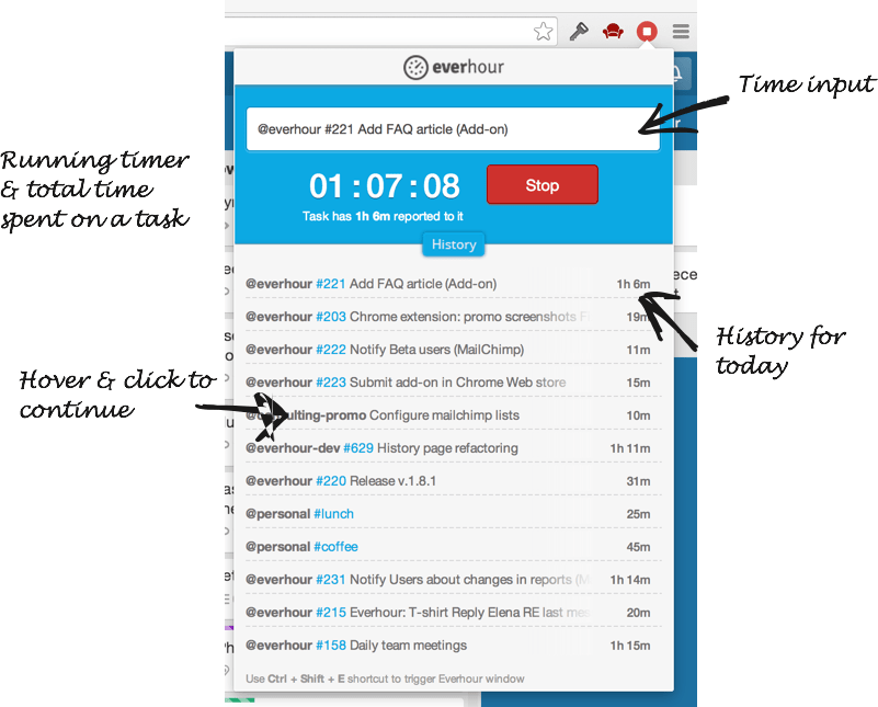 Everhour Extension for Safari – Everhour Blog