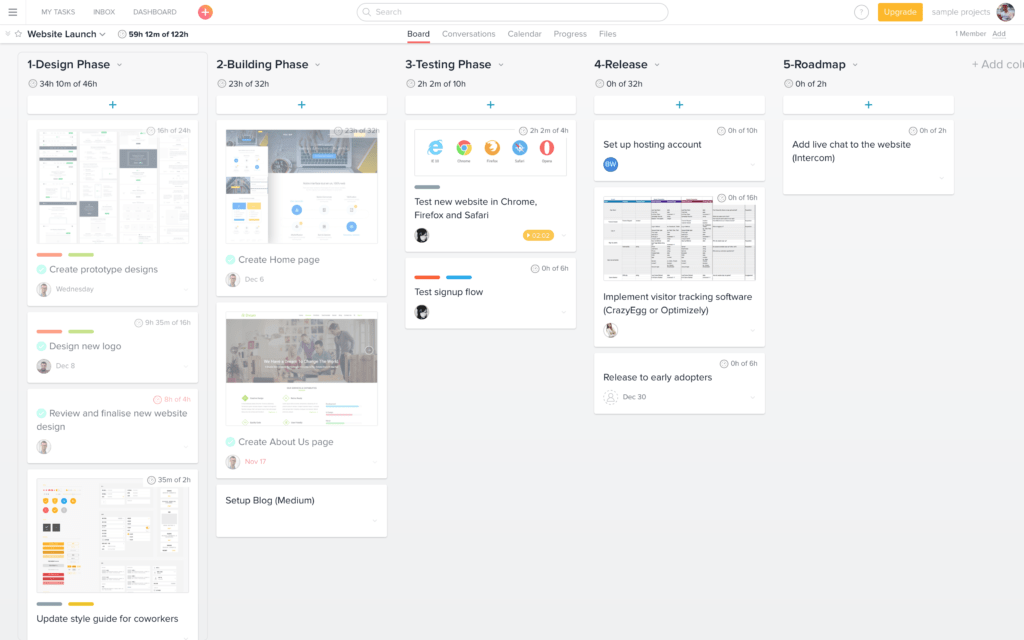 time tracking in asana boards