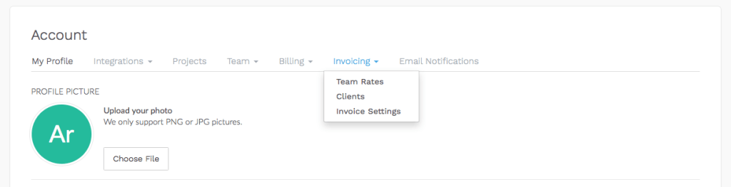 invoicing beta coming