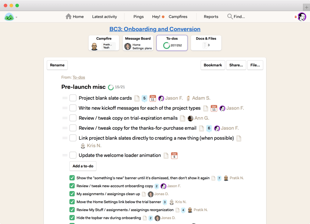 basecamp vs notion