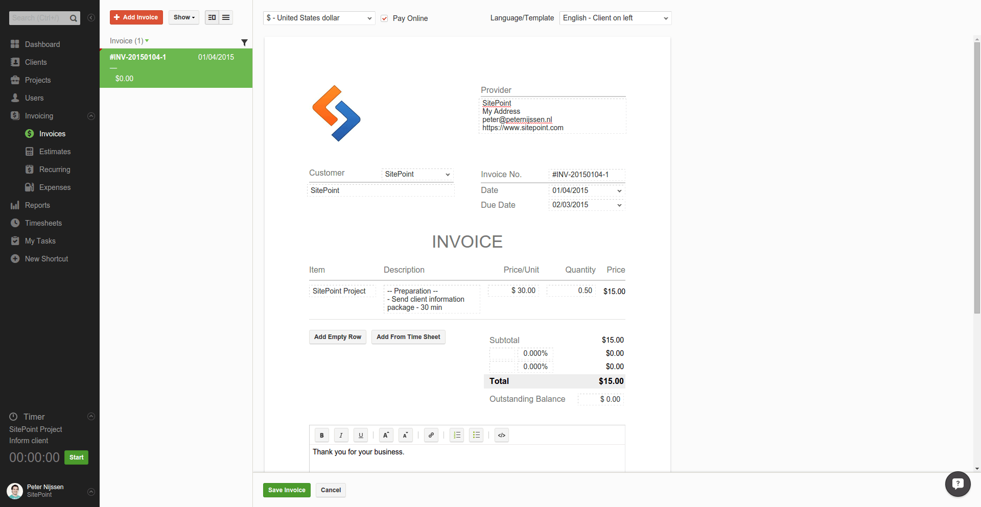 billing invoicing and route scheduling software