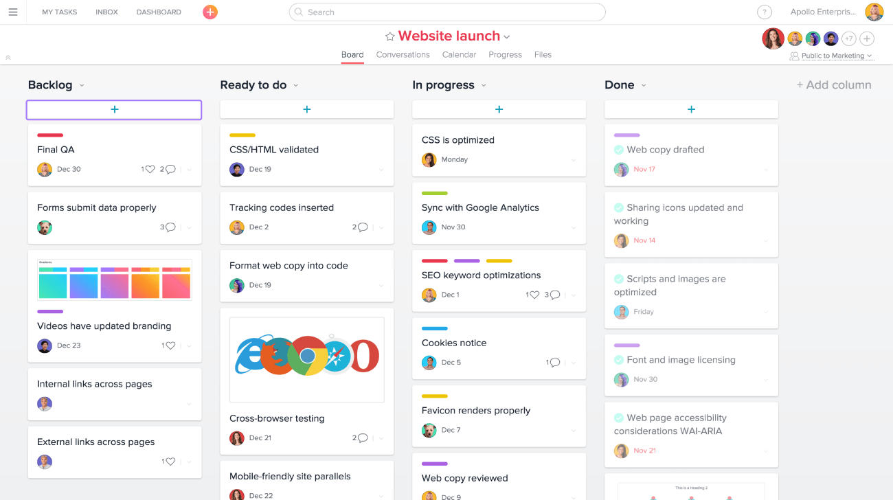 asana time tracking