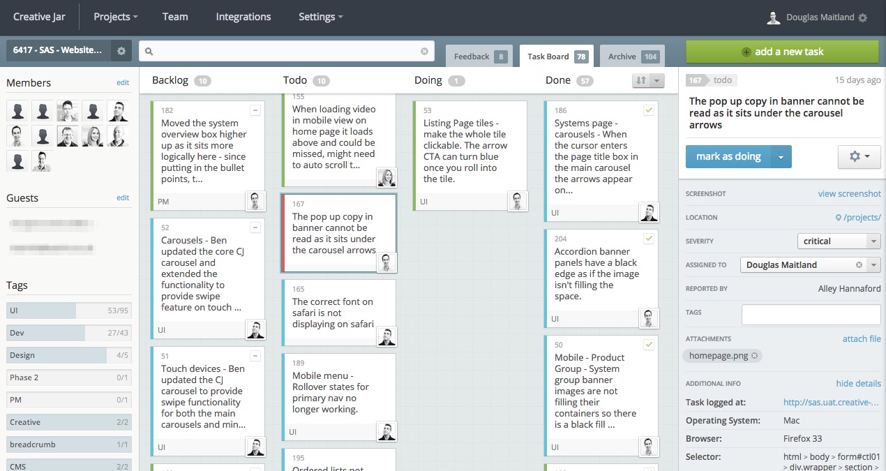 1 Integration for Trello Bug Tracker