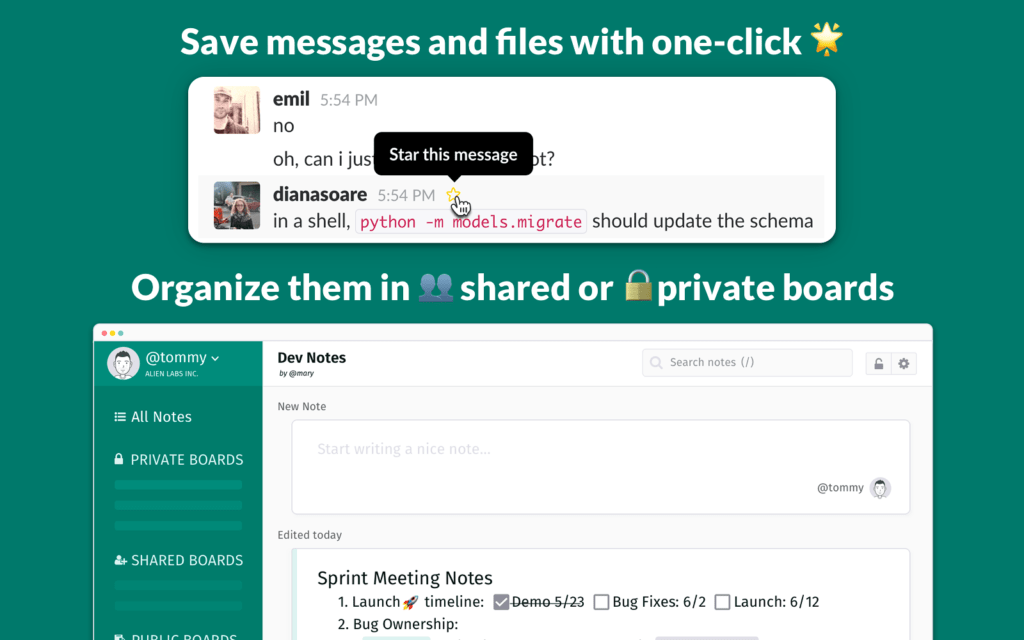 slack integrations