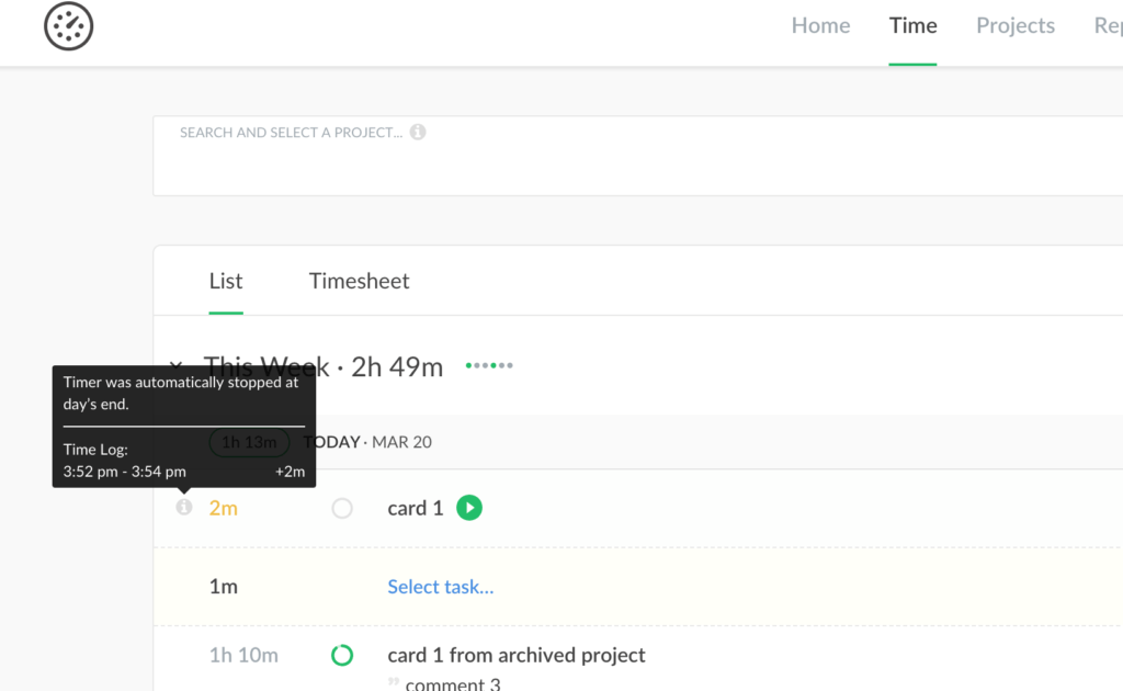 see your activity faster with brand new time tooltips