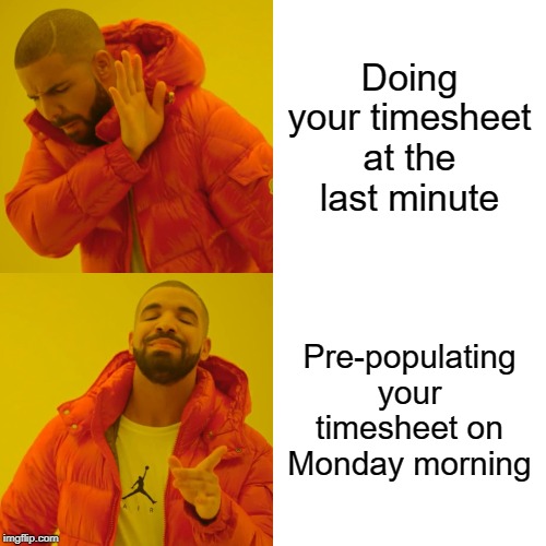 Timesheet Meme 2025 - Rodie Chiarra