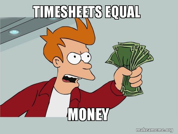 top timesheet memes to meet the payroll deadline