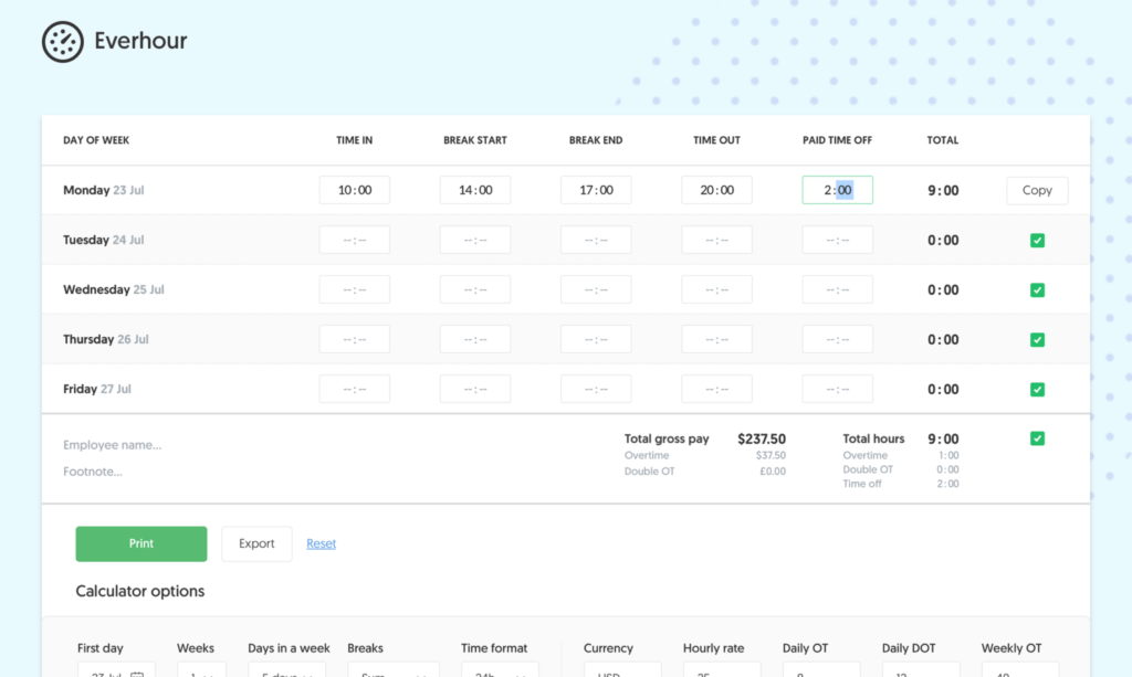 lead time calc