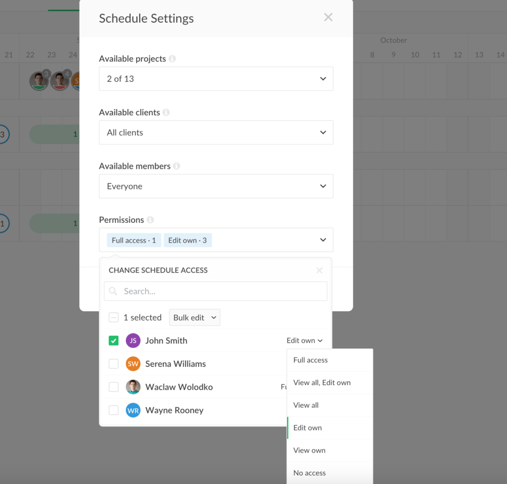 a massive update to schedule: schedule by task, planned vs. reported time and more