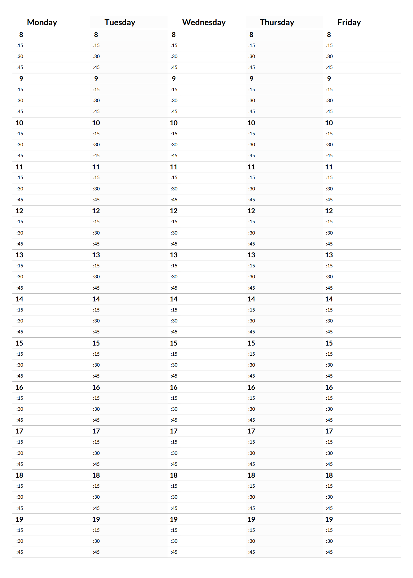 Time Blocking Template to Improve Your Team Management