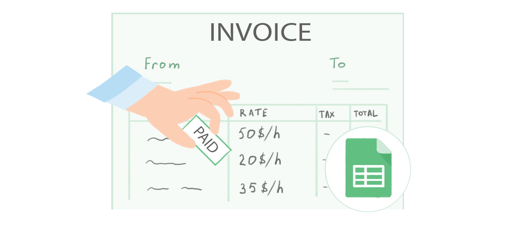 Free Invoice Template For Google Docs By Everhour 2021 Update