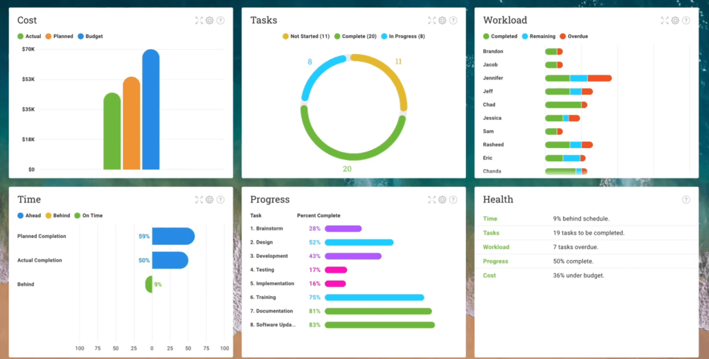 Deliverables management software