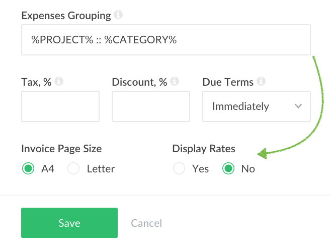 ui improvements on invoices