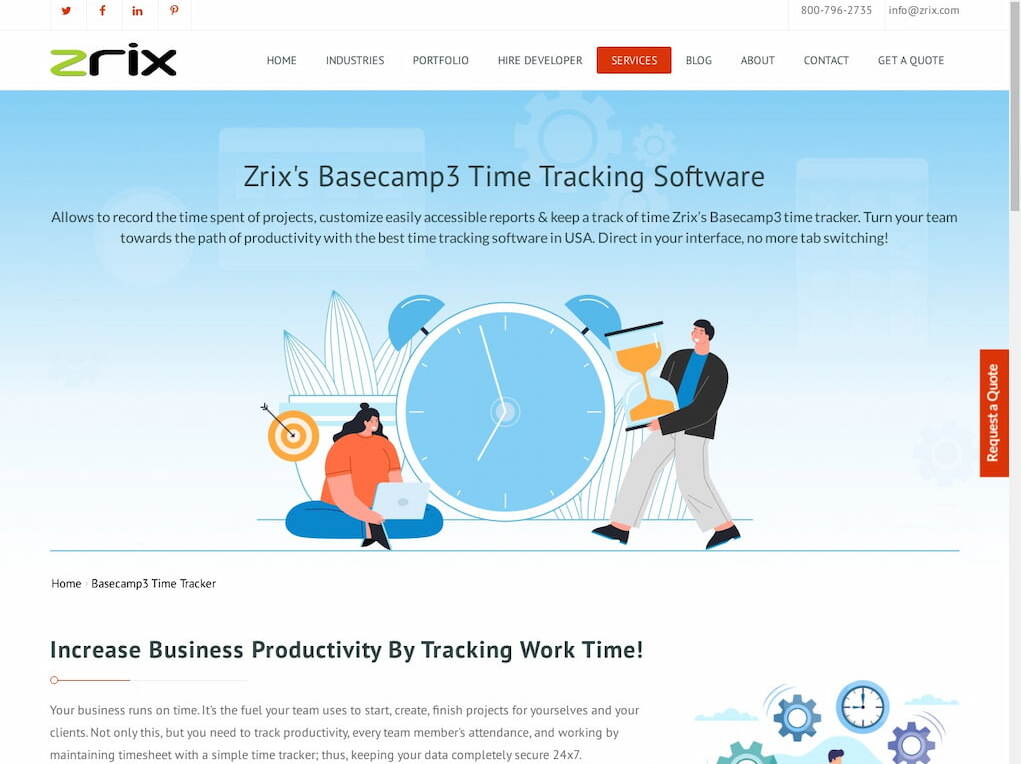 tick time tracking basecamp