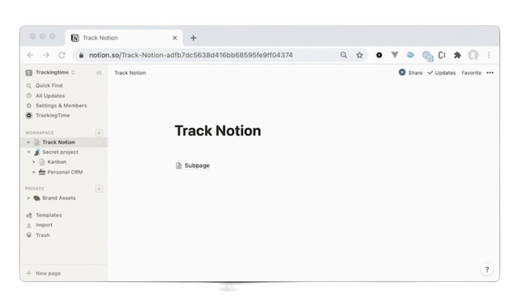 notion time tracking: best practices 2022