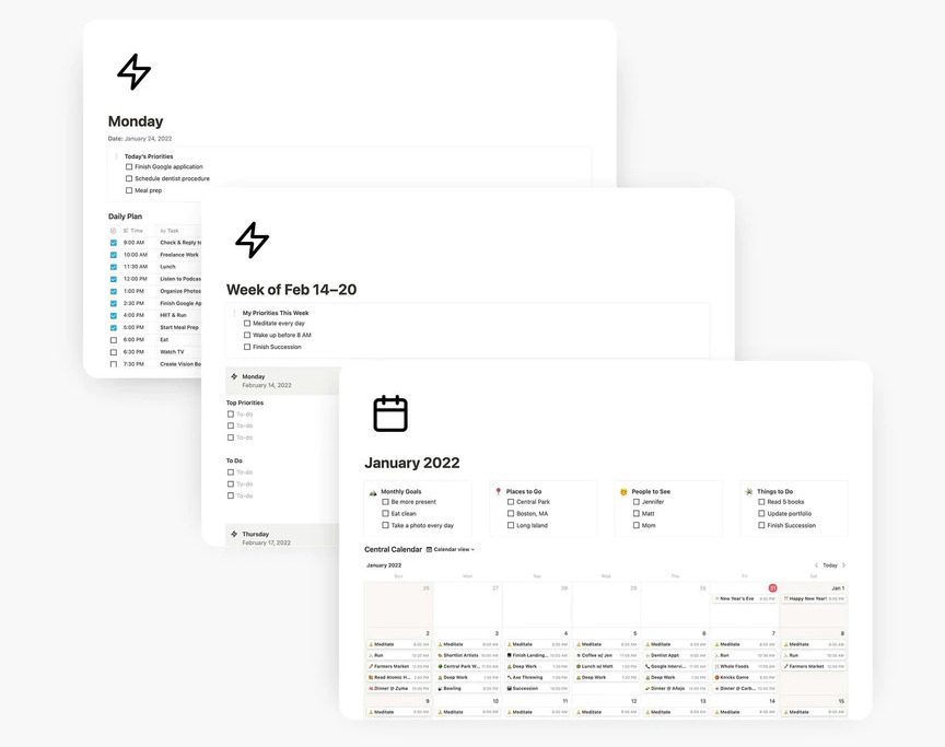 4 best notion weekly planner templates in 2022