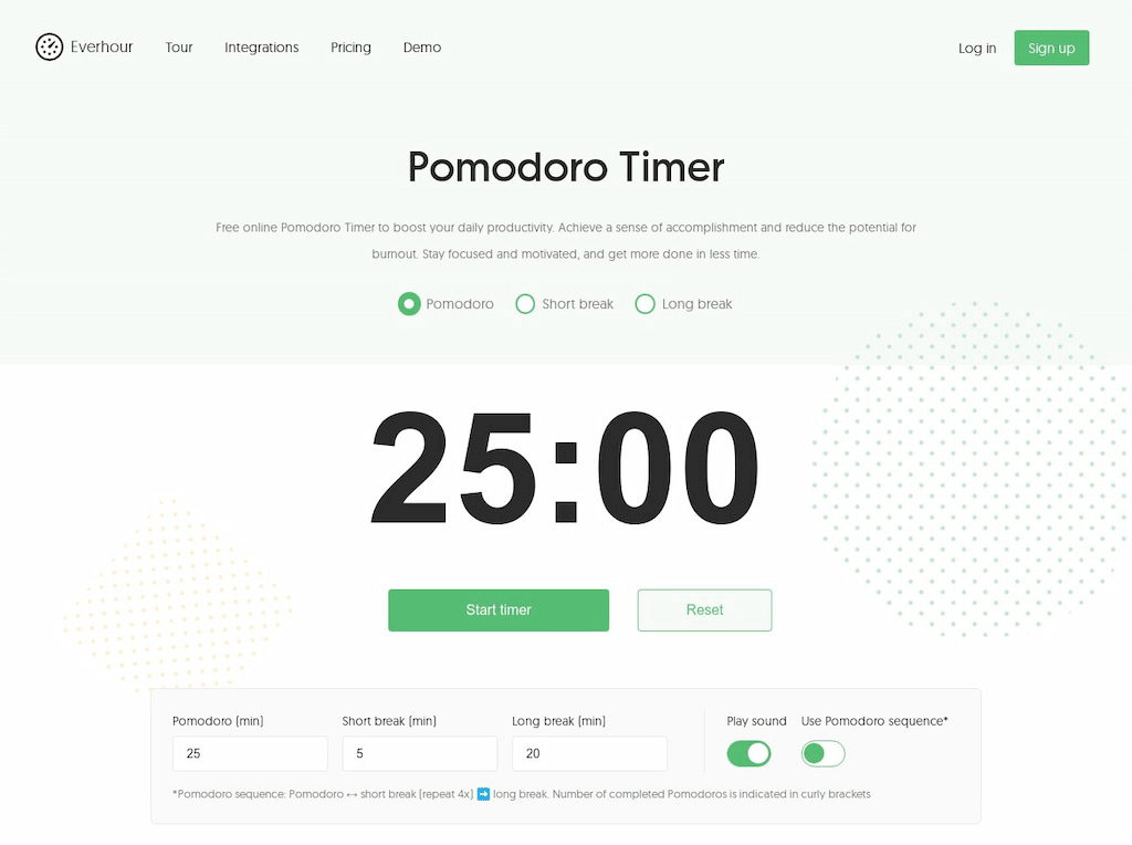 POMODORO TECHNIQUE - Different Time Intervals to Boost Your Productivity -  25, 15, 50