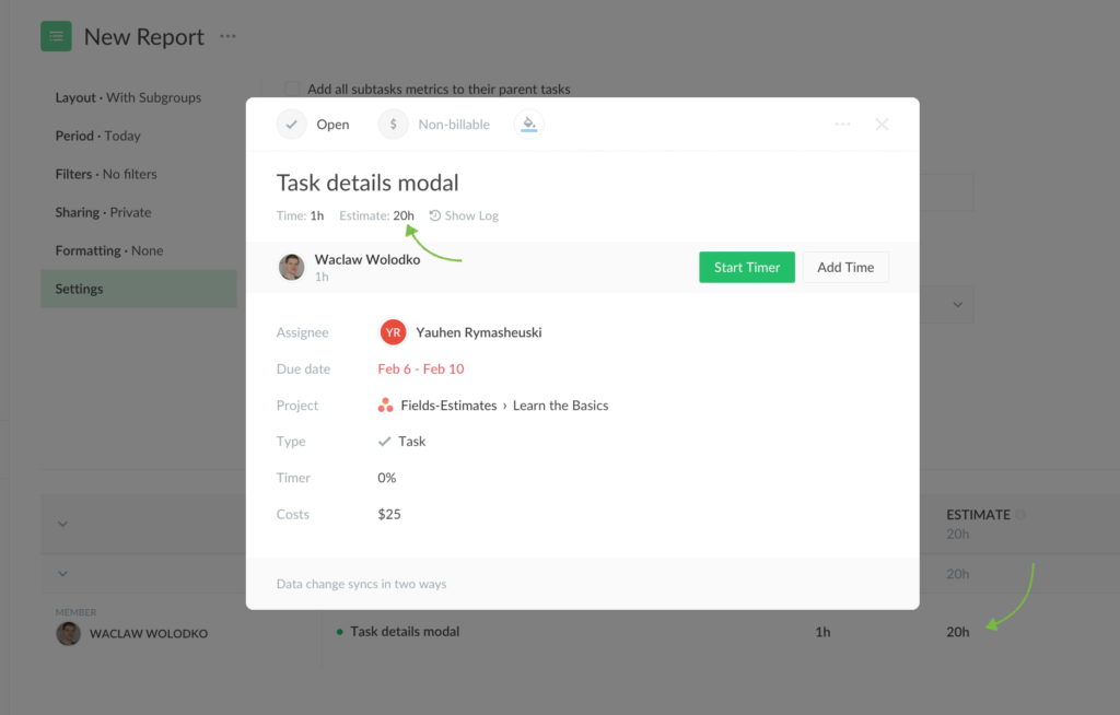screenshots to tasks + new custom field from asana
