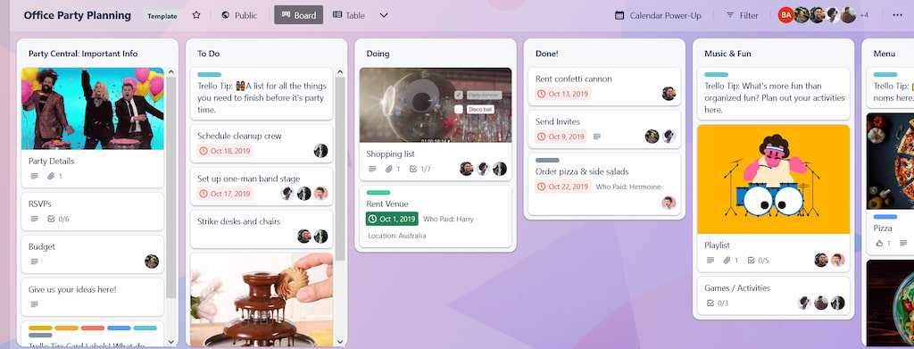 A Piece Trello board link (April 2023)