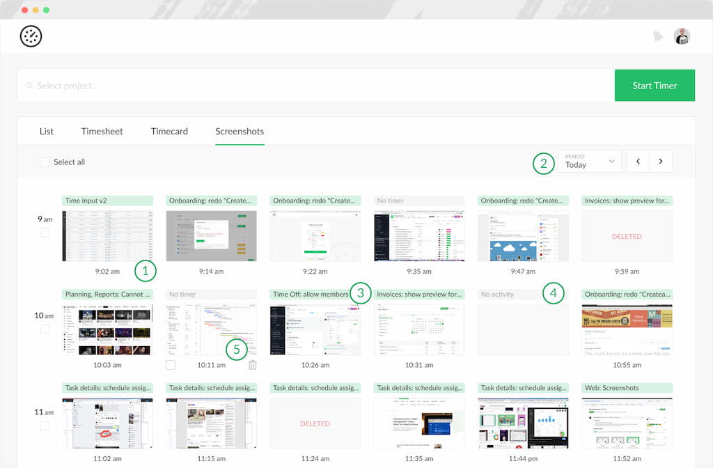 real time dashboard