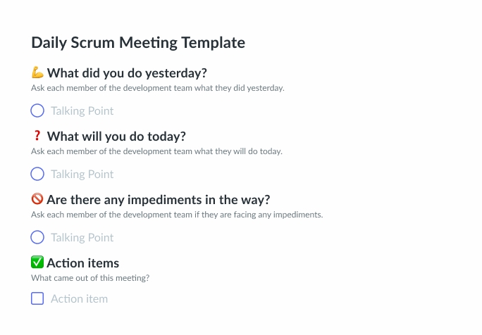 meeting agenda template: effectively organize and execute meetings