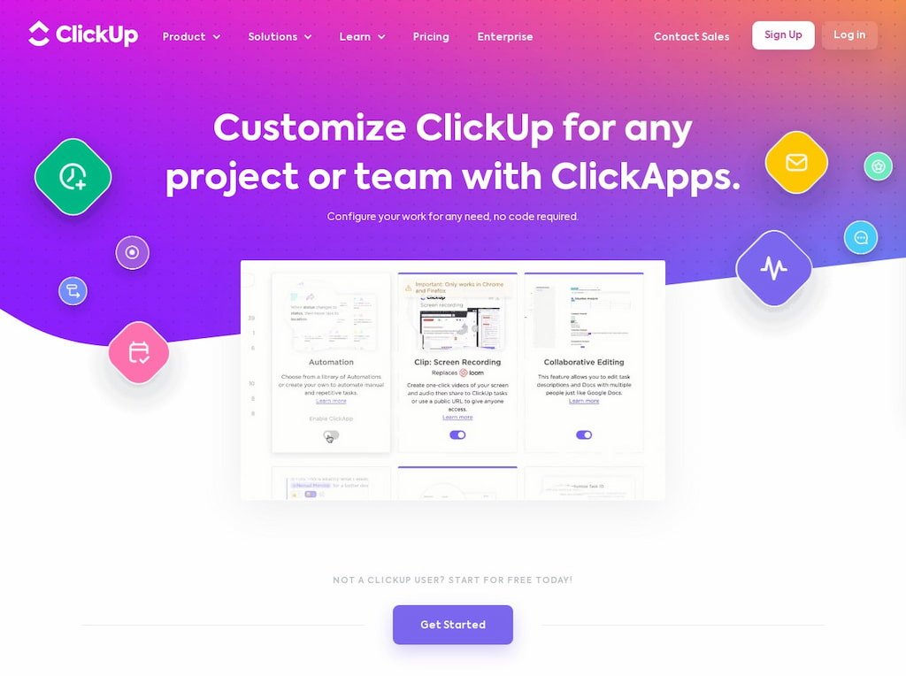 The ClickUp Chrome Extension for Tasks, Time Tracking & Screenshots