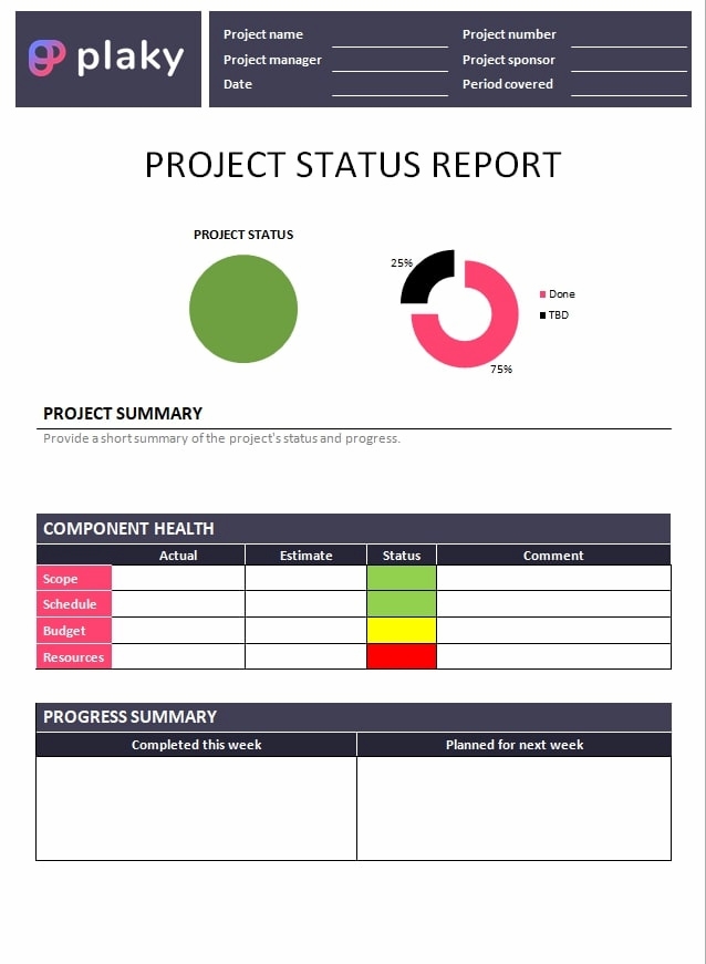 progress report: keeping your projects aligned and on track