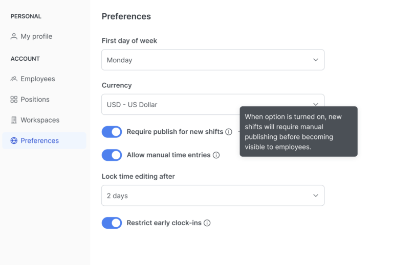 Shiftd New Shifts Publishing Feature – Everhour Blog