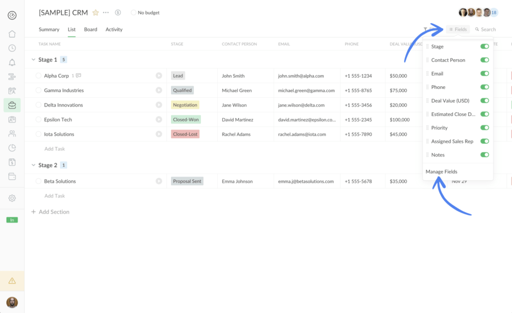 introducing custom fields