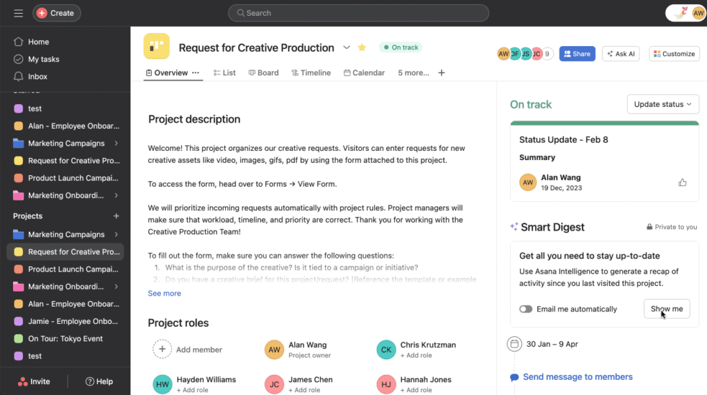 asana ai: the real-world power of smarter project management