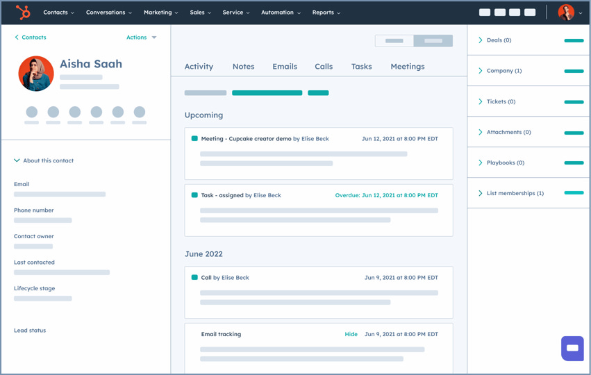 HubSpot vs Monday.com Comparison Chart 2025