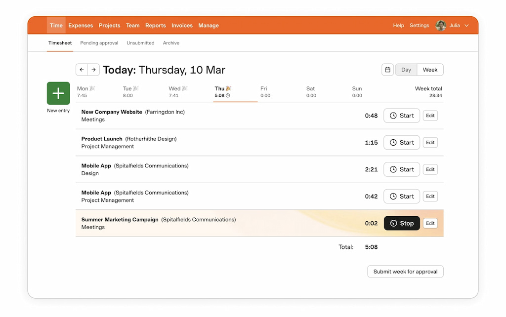🧾 best time tracking software for accounting firms in 2025