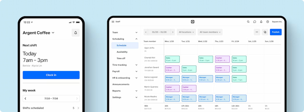 best employee scheduling app