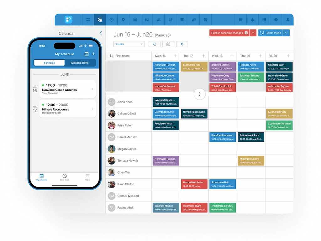 best event staff management software for 2025: plan, track & coordinate